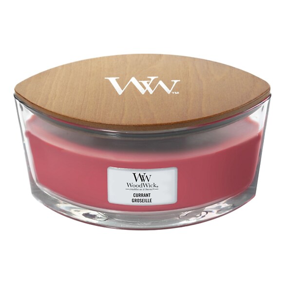 Świeca Zapachowa Elipsa Currant, WOOD WICK